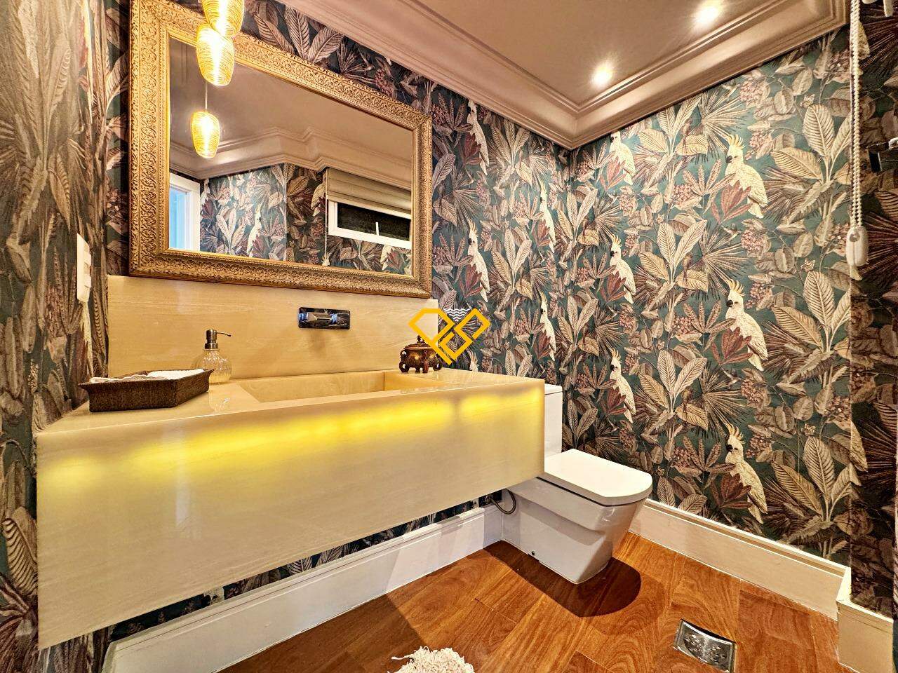 Apartamento à venda no Embaré: Lavabo