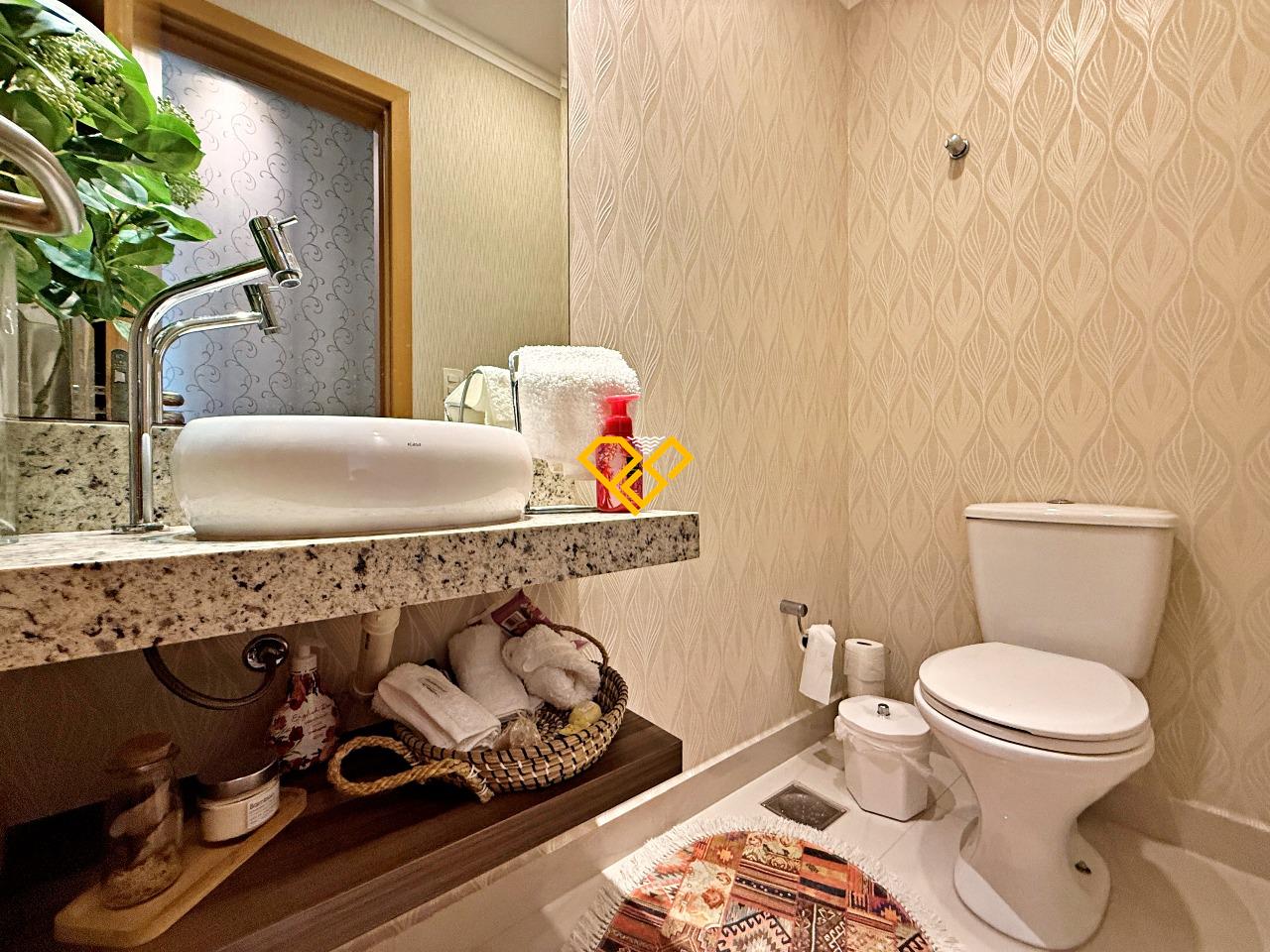 Apartamento à venda no Campo Grande: Lavabo