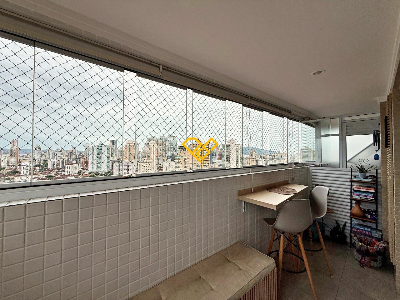 Apartamento à venda no Campo Grande: Varanda