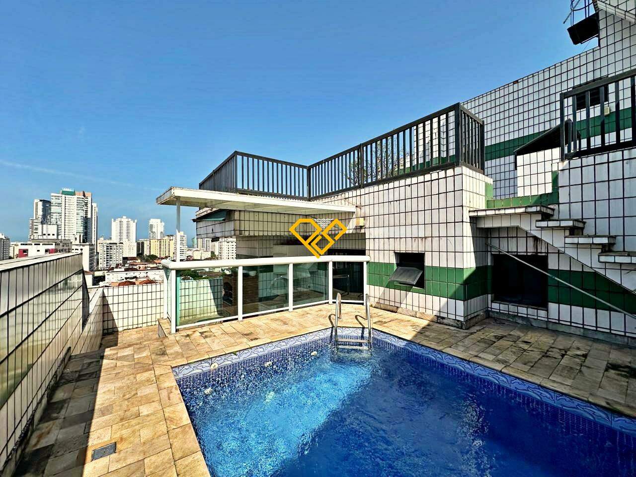 Cobertura à venda no Campo Grande: Piscina