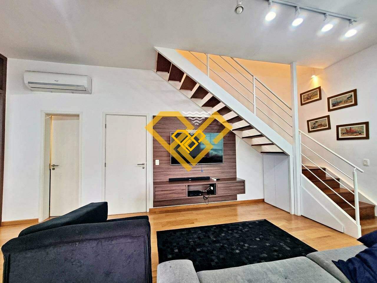 Apartamento à venda no Gonzaga: Sala