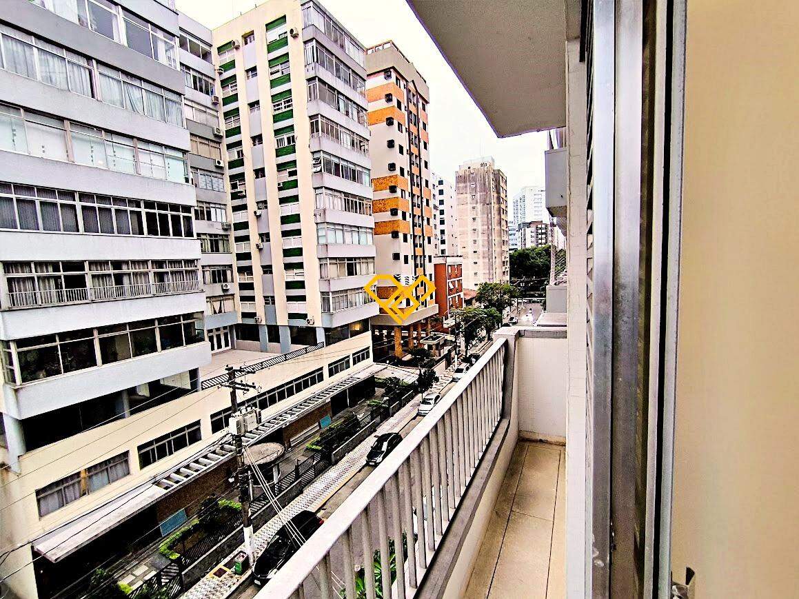 Apartamento à venda no José Menino: Varanda
