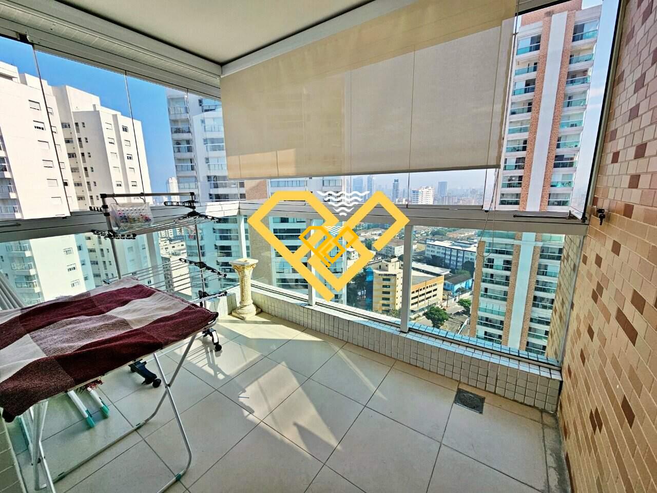 Apartamento à venda no Ponta da Praia: Varanda