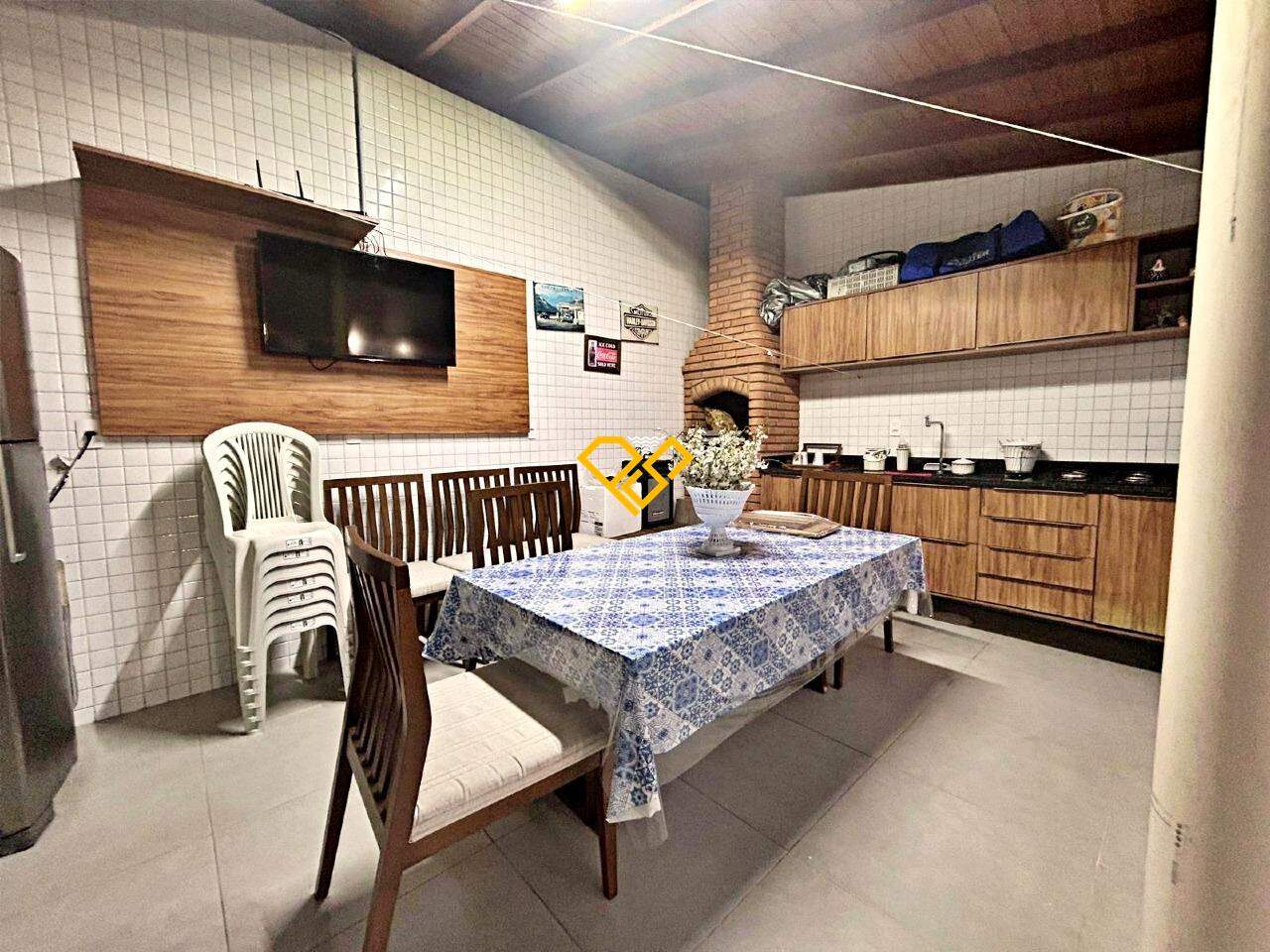 Sobreposta Baixa à venda no Campo Grande: Área gourmet com churrasqueira