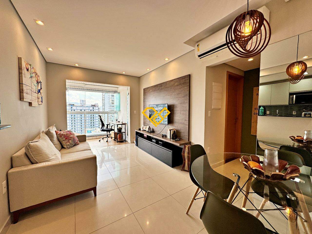 Apartamento à venda no Embaré: Sala