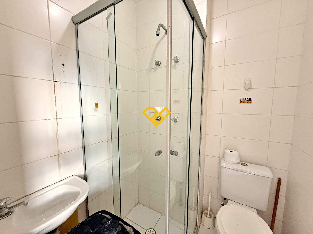 Apartamento à venda no José Menino: Wc de serviço