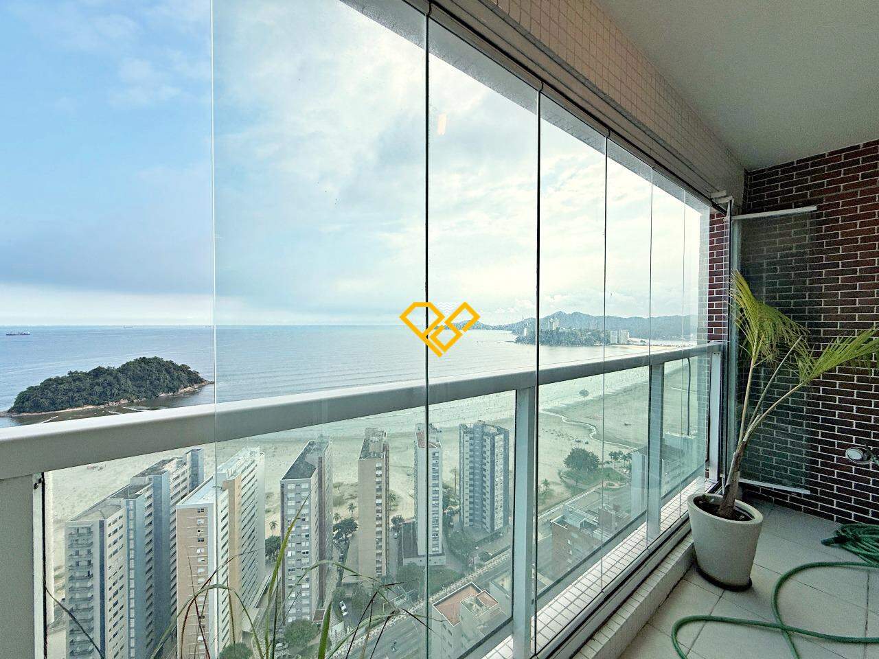 Apartamento à venda no José Menino: Varanda