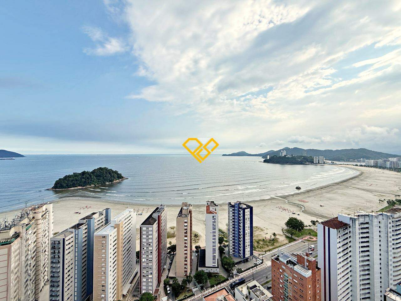 Apartamento à venda no José Menino: Vista mar