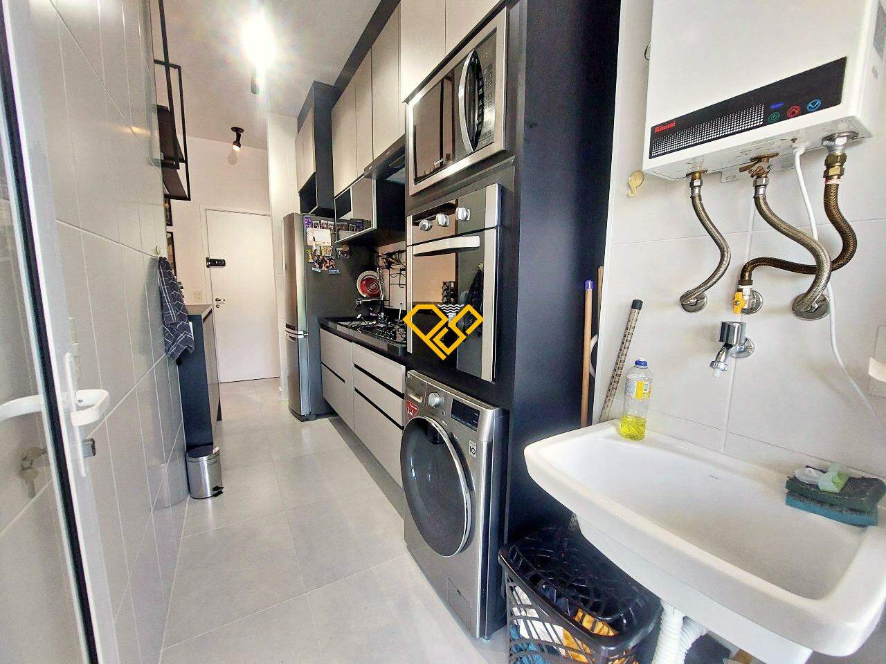 Apartamento à venda no José Menino: Cozinha