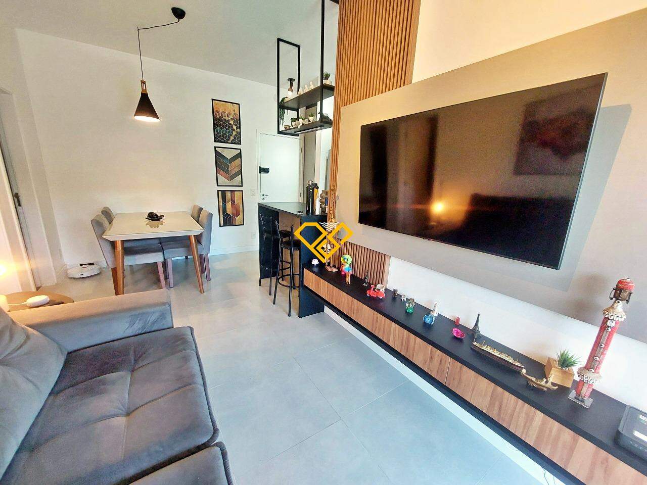 Apartamento à venda no José Menino: Sala