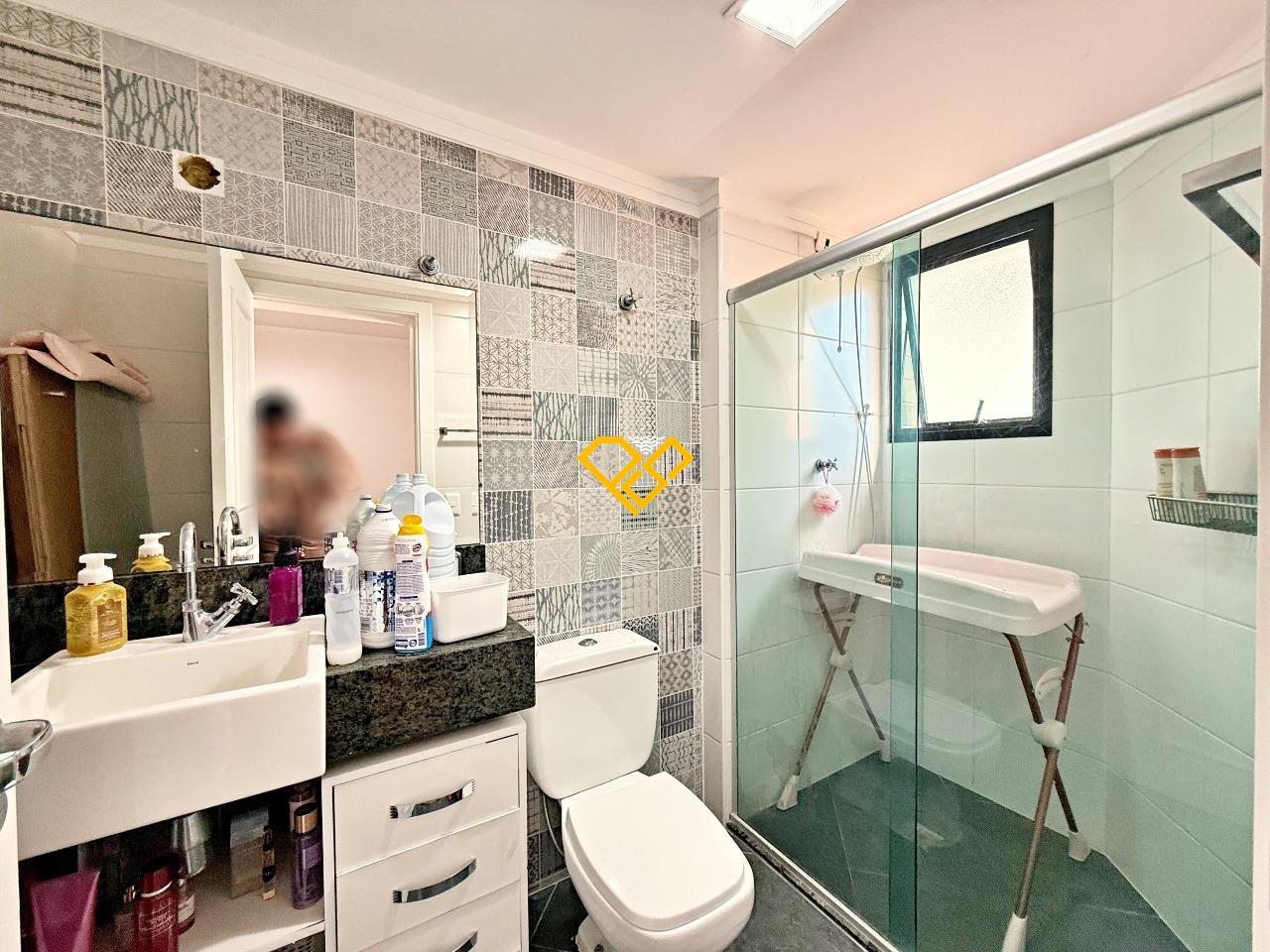 Apartamento à venda no Gonzaga: Wc suíte 3