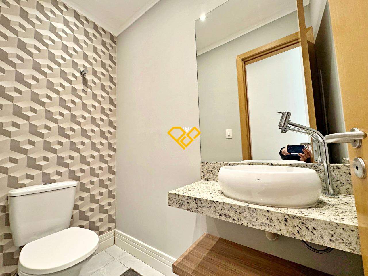 Apartamento à venda no Campo Grande: Lavabo