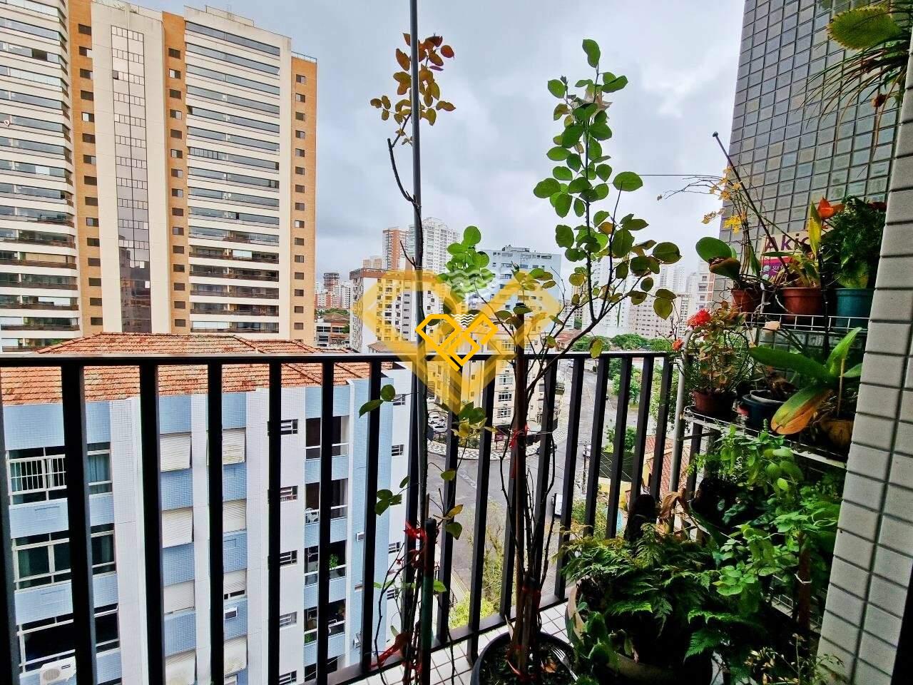 Apartamento à venda no Ponta da Praia: Varanda