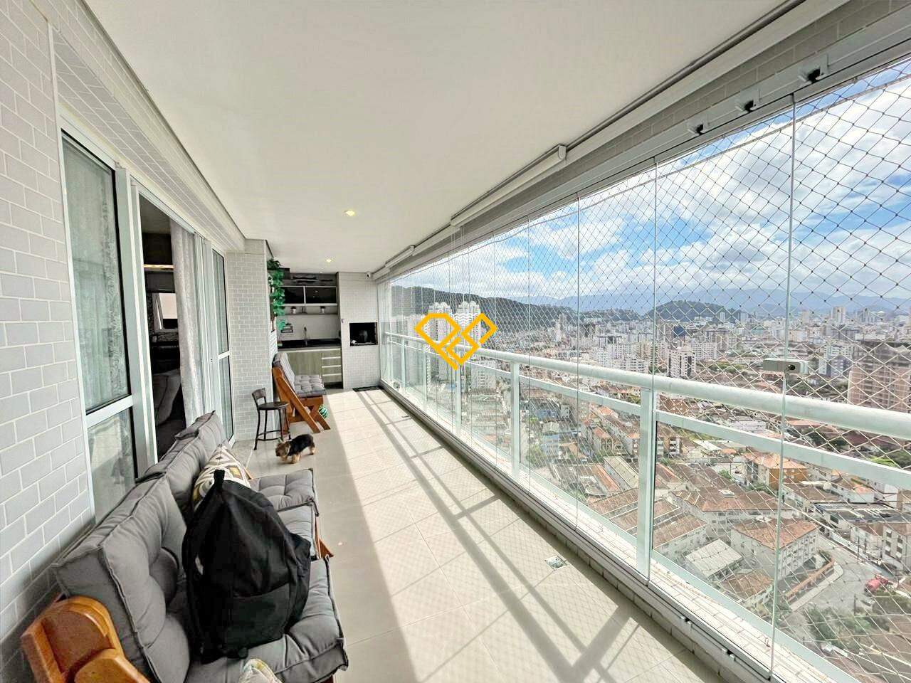 Apartamento à venda no Marapé: Varanda com churrasqueira