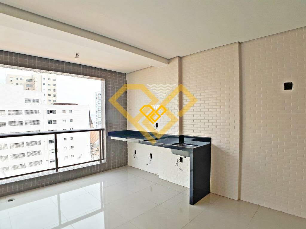 Apartamento à venda no Embaré: Varanda