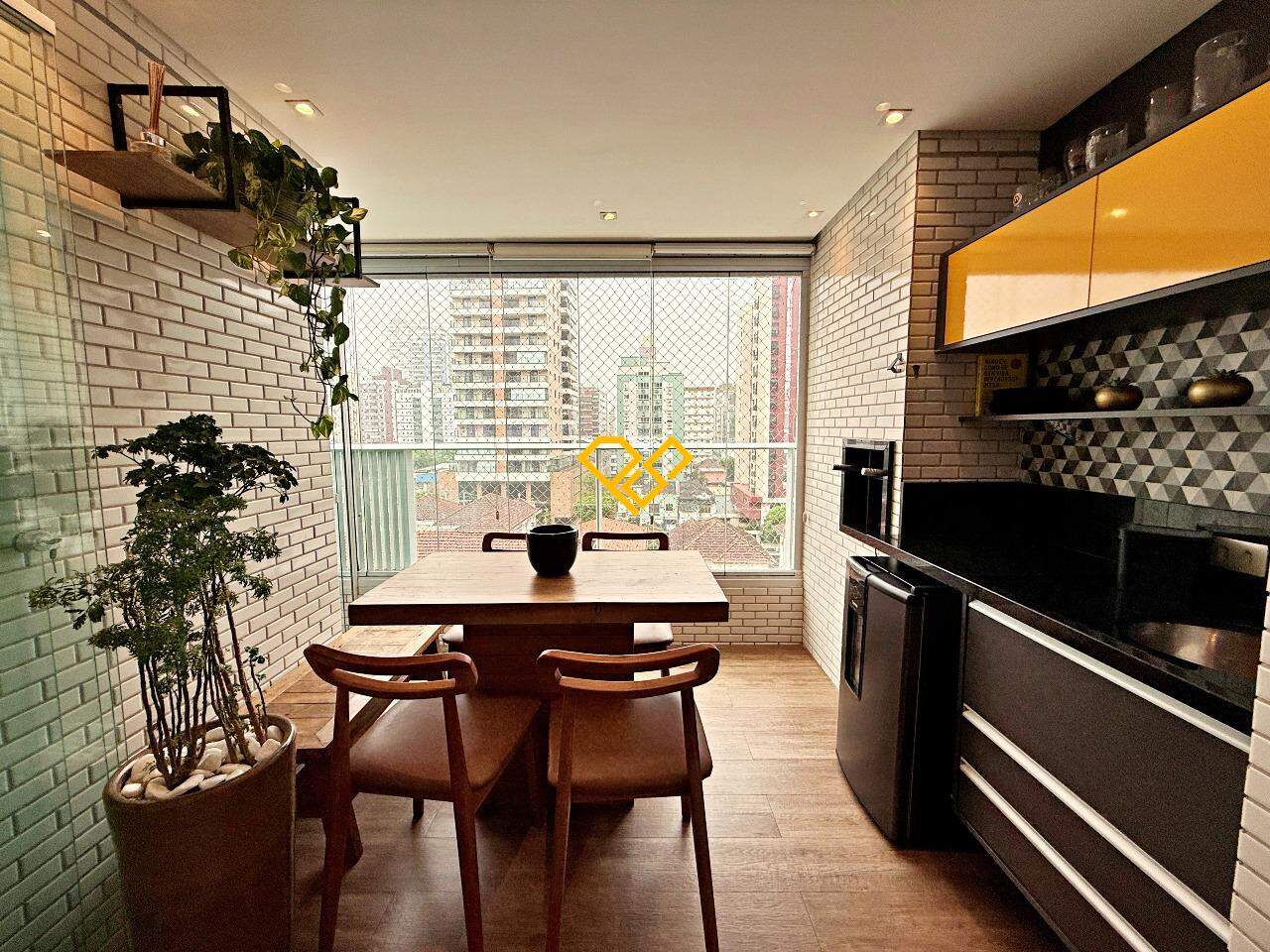 Apartamento à venda no Pompéia: Varanda