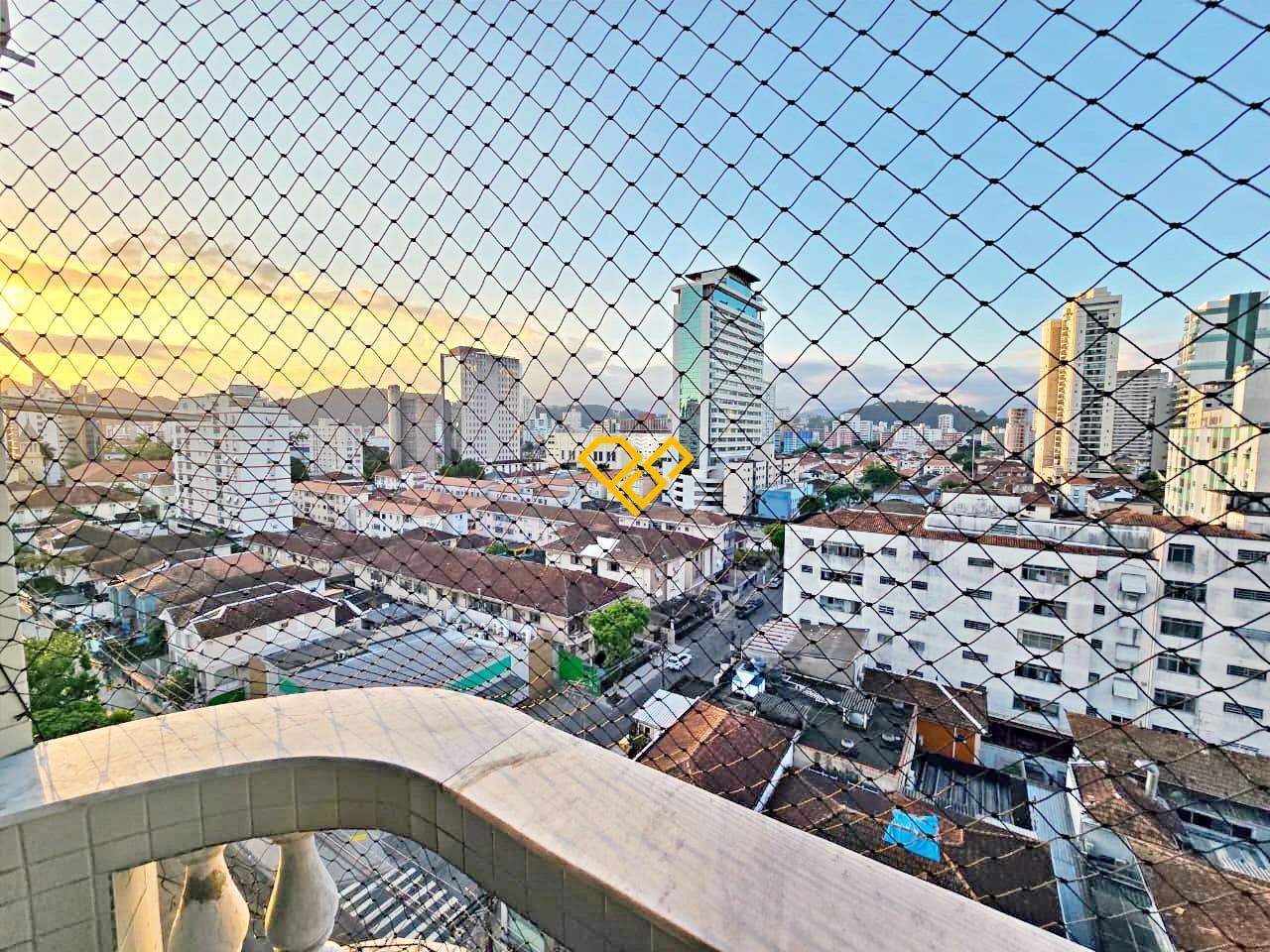 Apartamento à venda no Gonzaga: Varanda