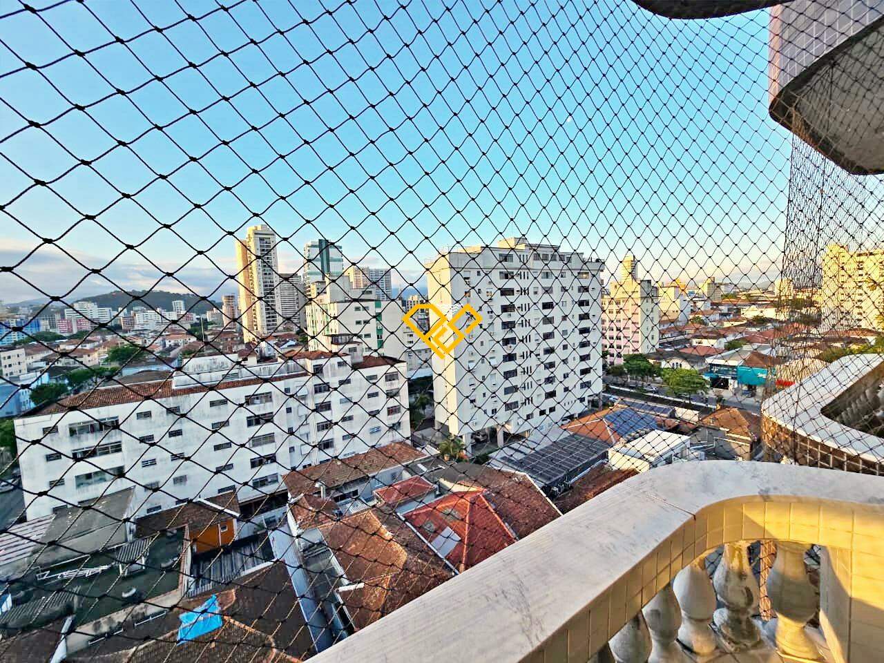 Apartamento à venda no Gonzaga: Varanda