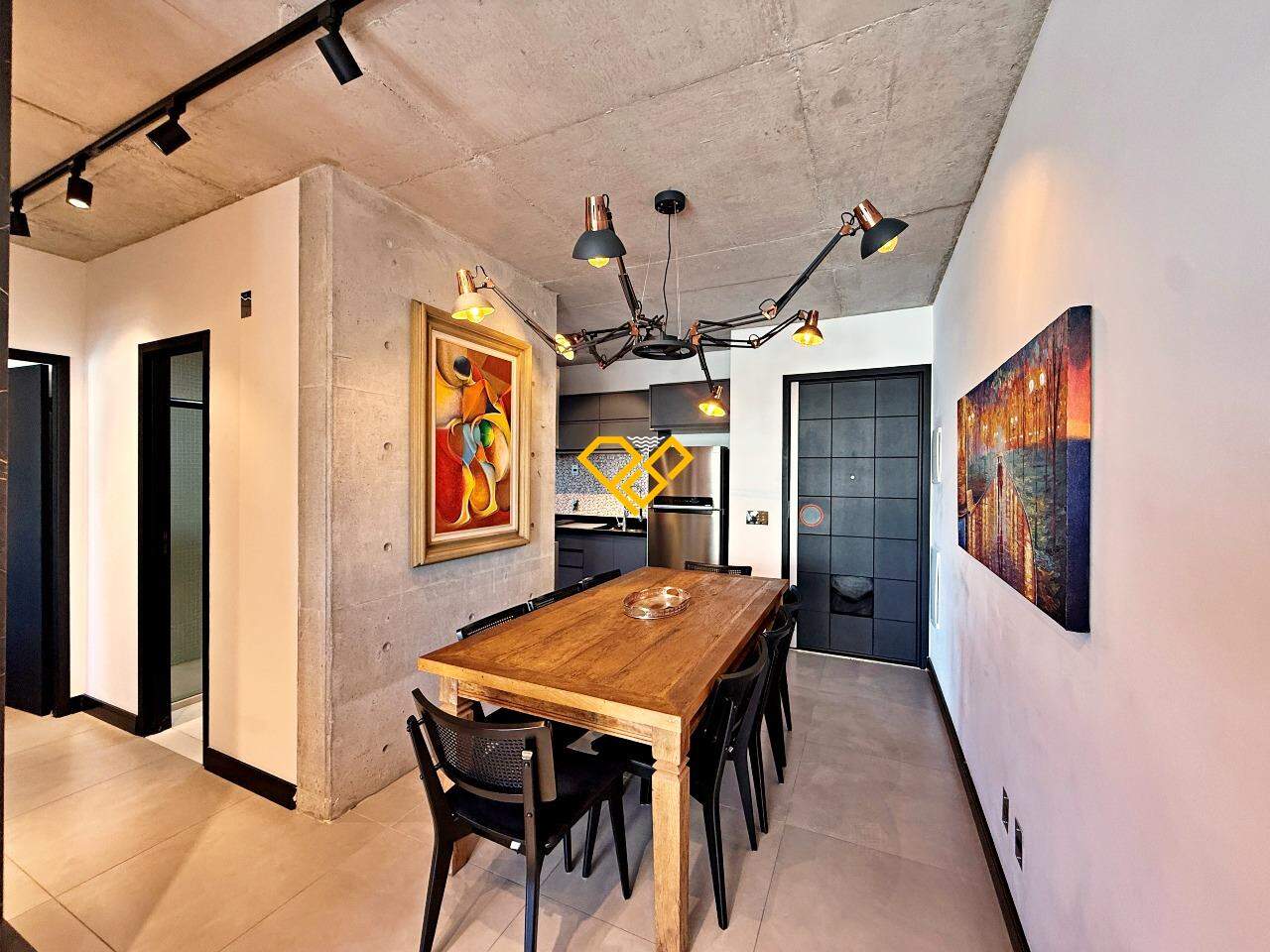 Apartamento à venda no Embaré: Sala