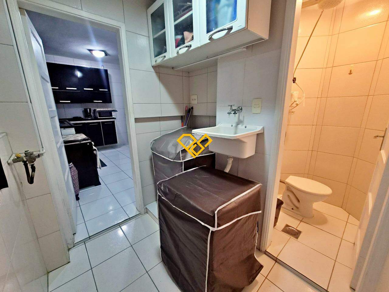 Apartamento à venda no Gonzaga: Área de serviço