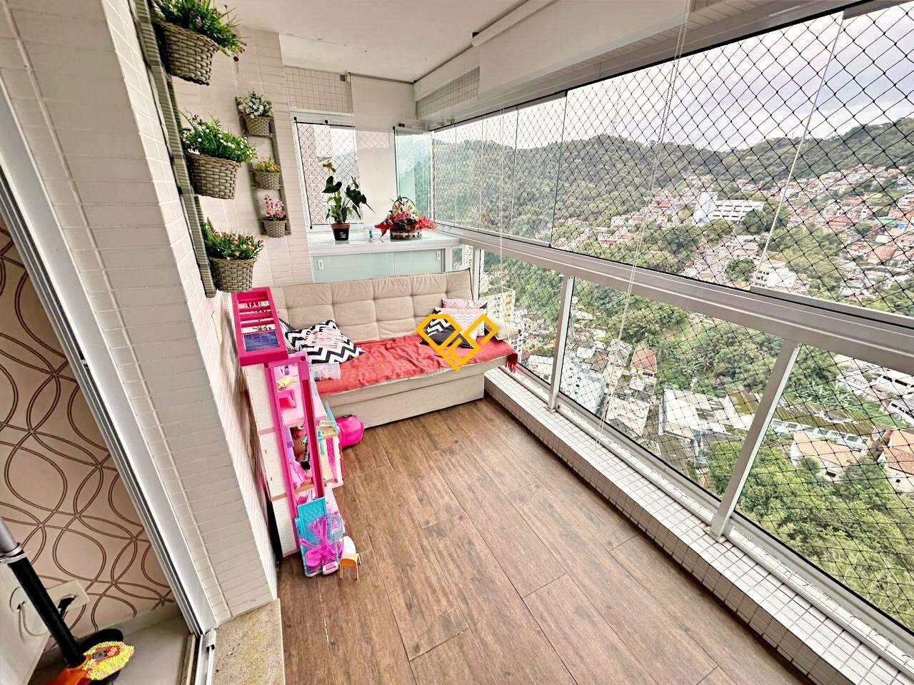 Apartamento à venda no José Menino: Varanda