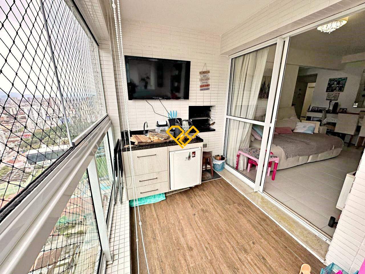 Apartamento à venda no José Menino: Varanda