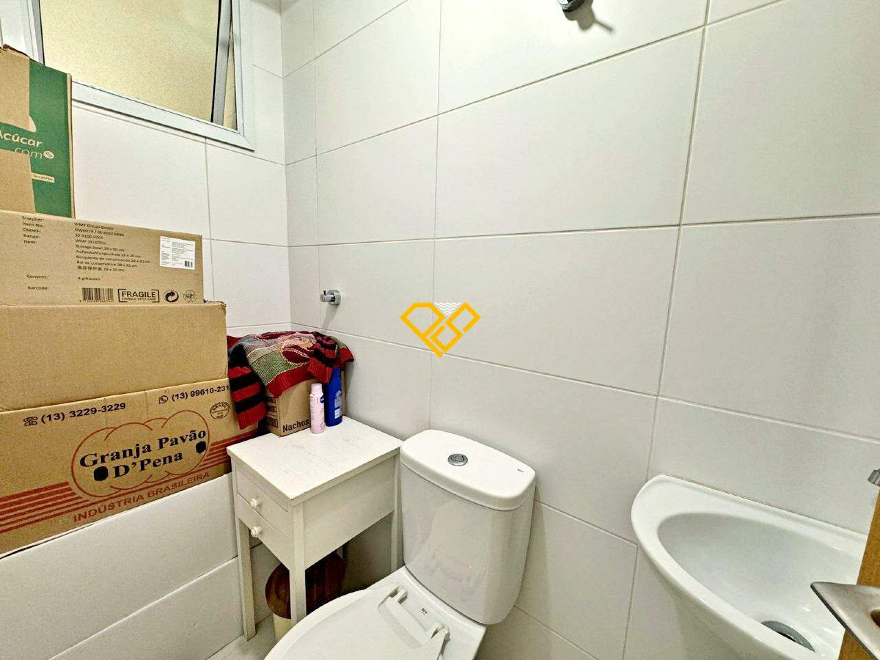 Apartamento à venda no Boqueirão: Wc de serviço