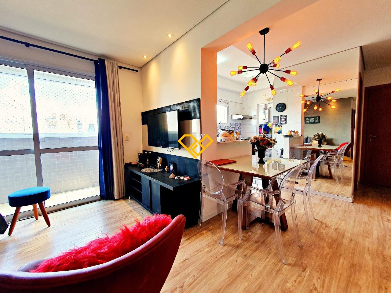 Apartamento à venda no Gonzaga: Sala