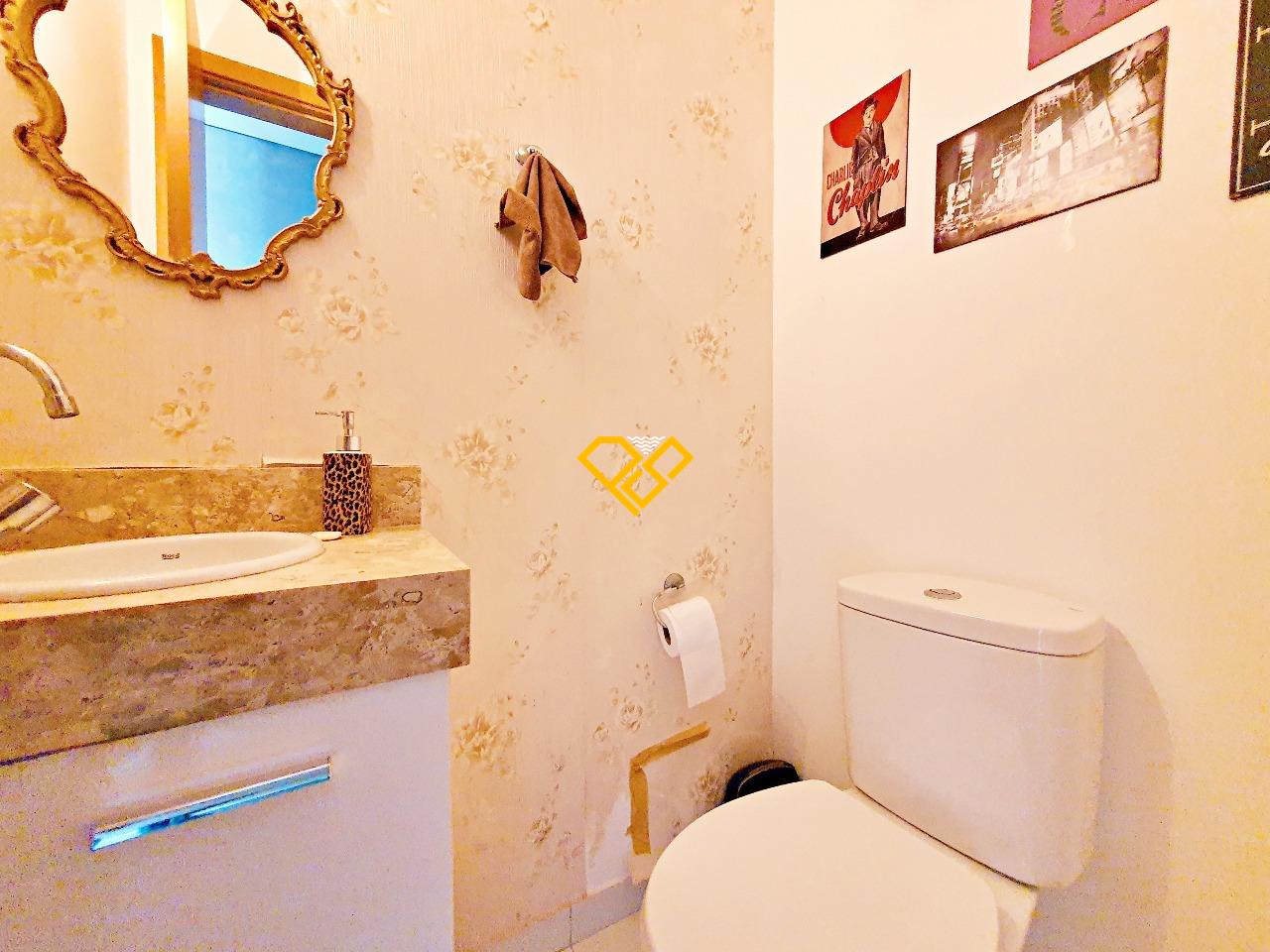 Apartamento à venda no Gonzaga: Lavabo