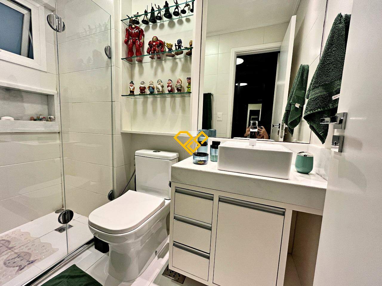 Apartamento à venda no Boqueirão: Wc suíte 3