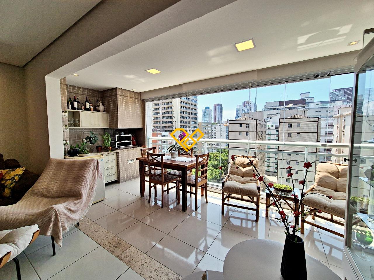 Apartamento à venda no José Menino: Varanda