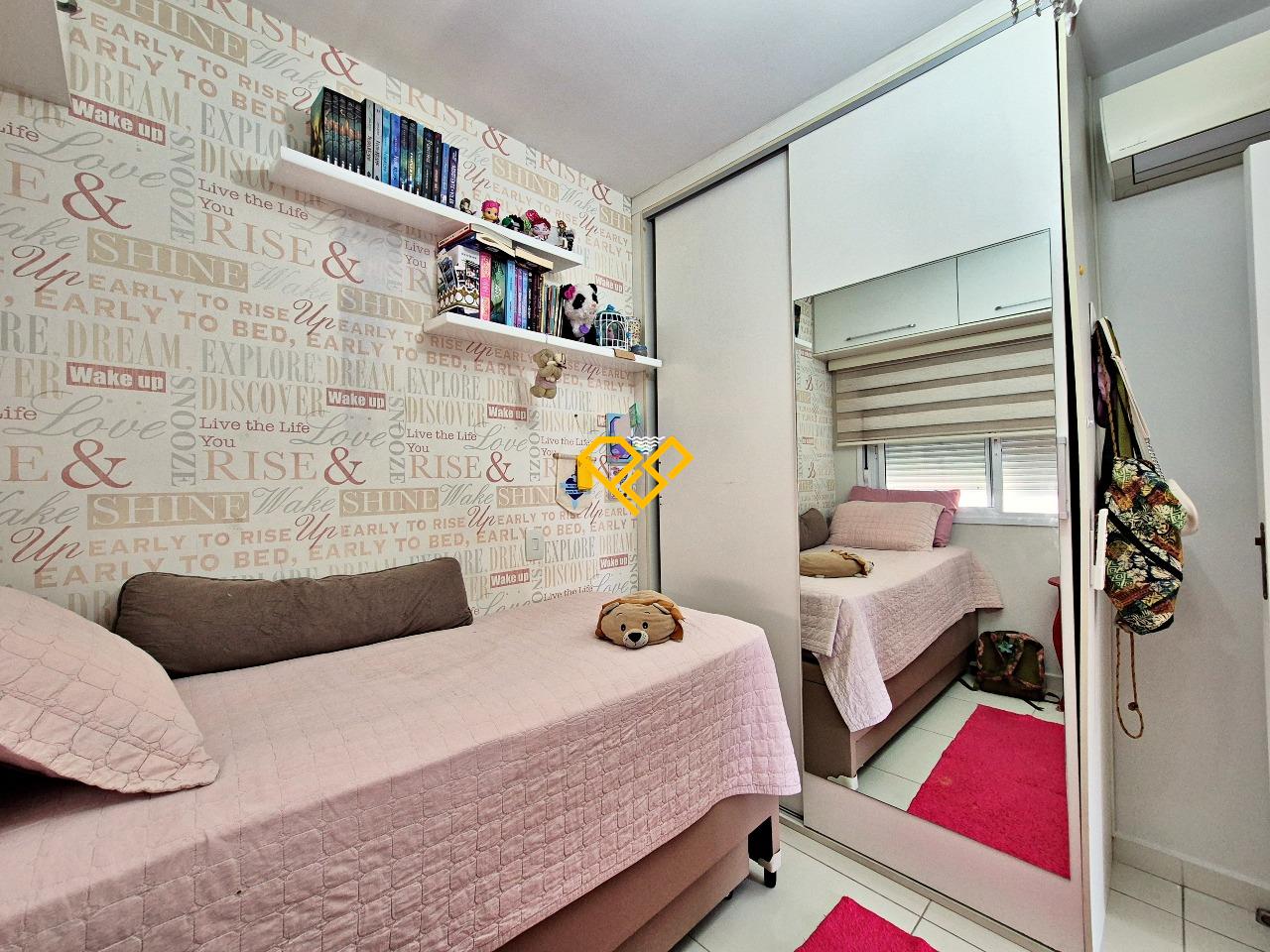 Apartamento à venda no José Menino: Dormitório 3