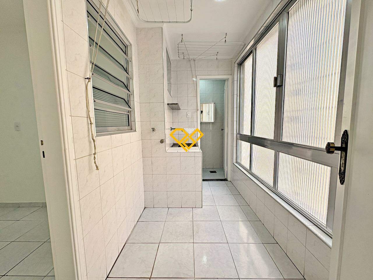 Apartamento à venda no José Menino: Área de serviço