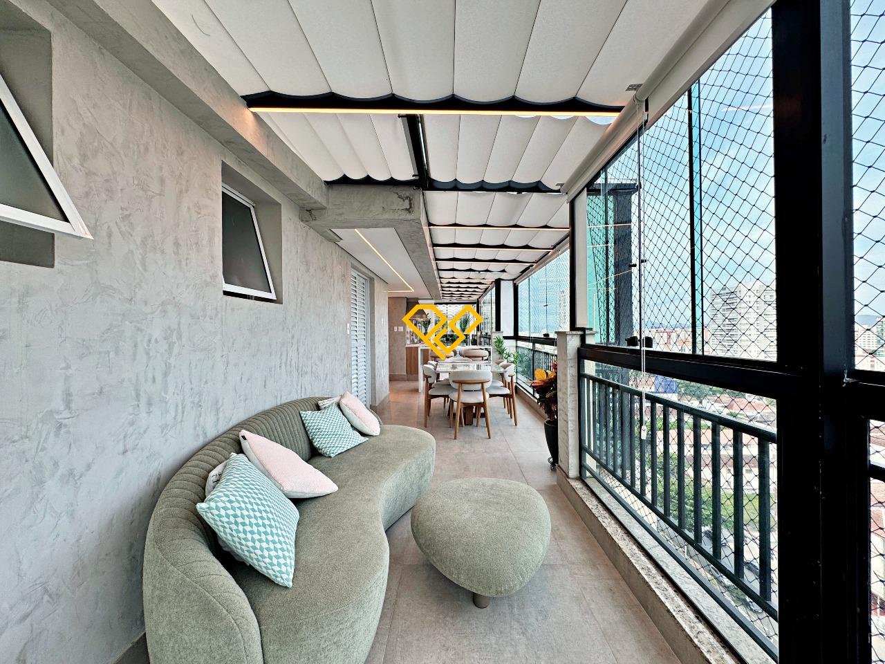 Garden à venda no Embaré: Varanda Gourmet