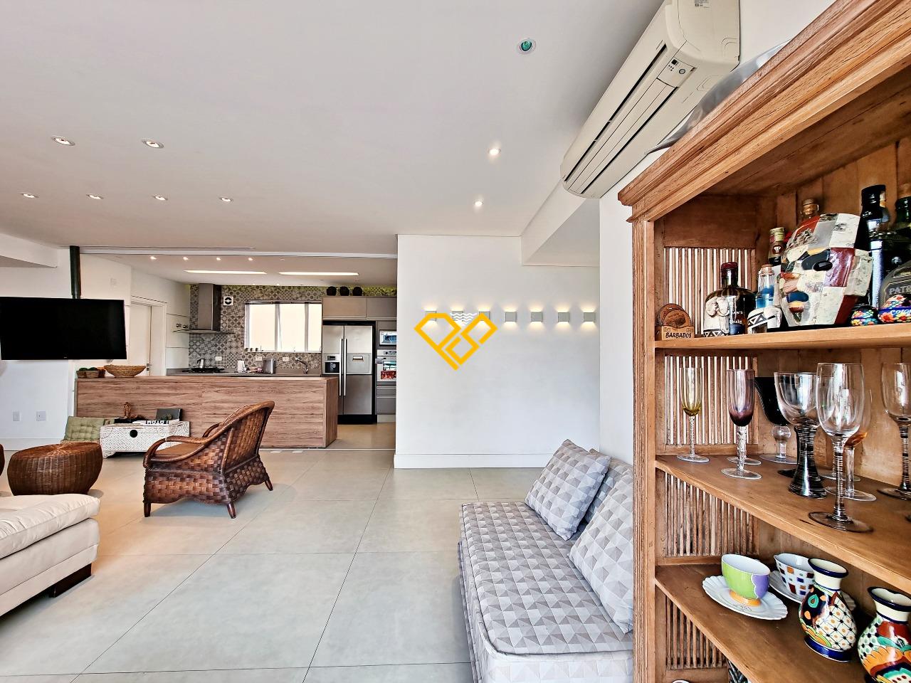 Apartamento à venda no Gonzaga: Sala