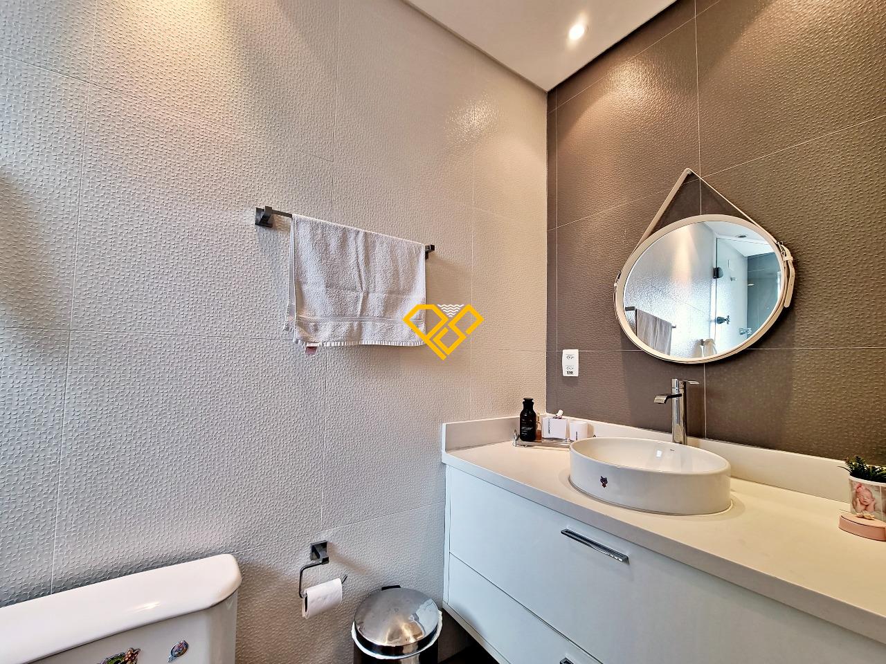 Apartamento à venda no Gonzaga: Wc suíte 2