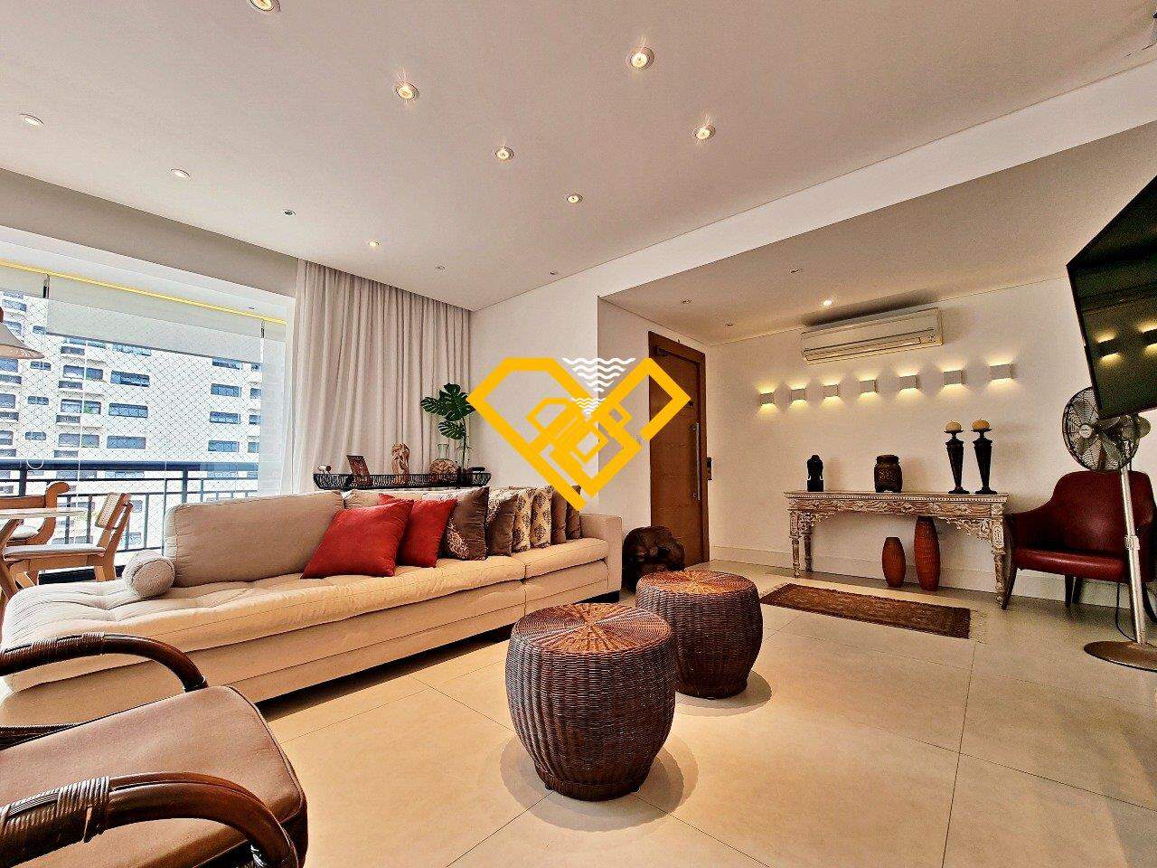 Apartamento à venda no Gonzaga: Sala