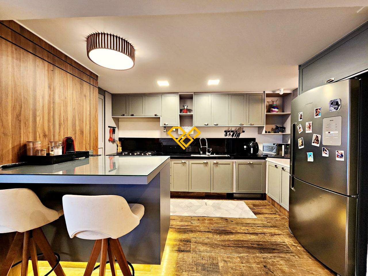 Garden à venda no Gonzaga: Cozinha