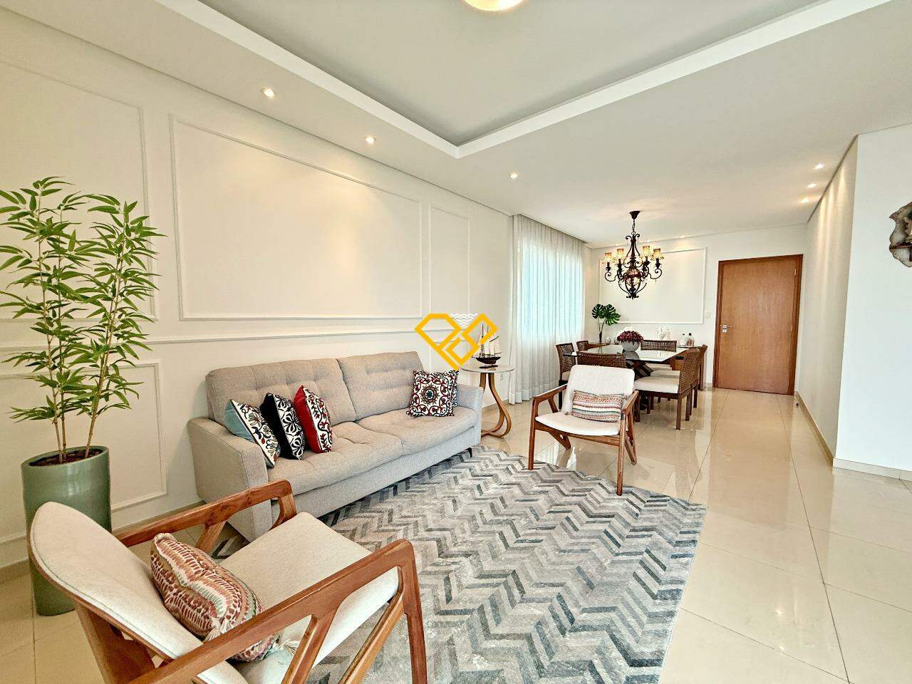 Apartamento à venda no Gonzaga: Sala