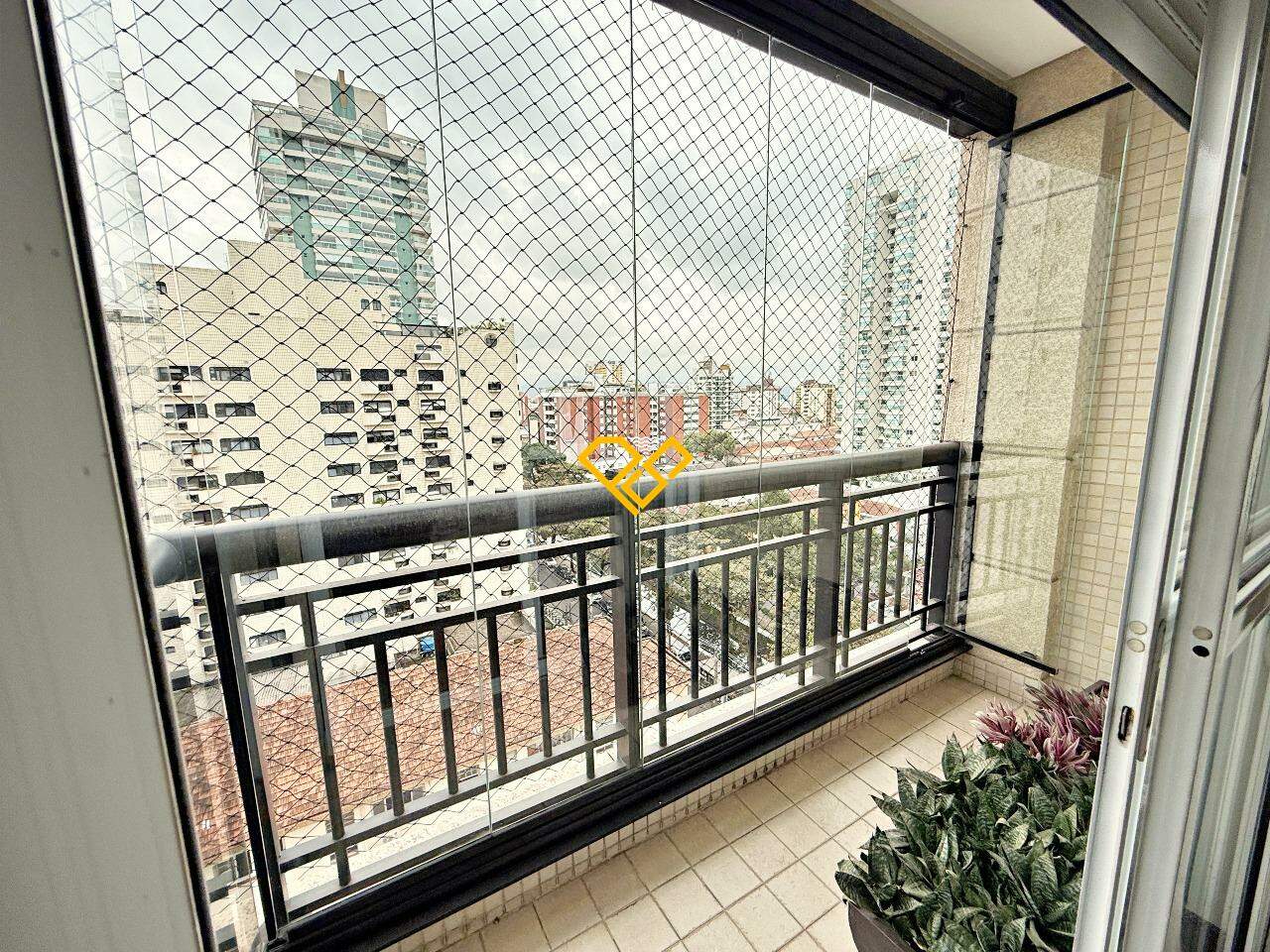 Apartamento à venda no Gonzaga: Varanda
