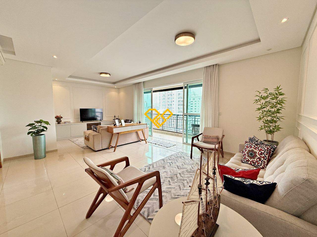 Apartamento à venda no Gonzaga: Sala
