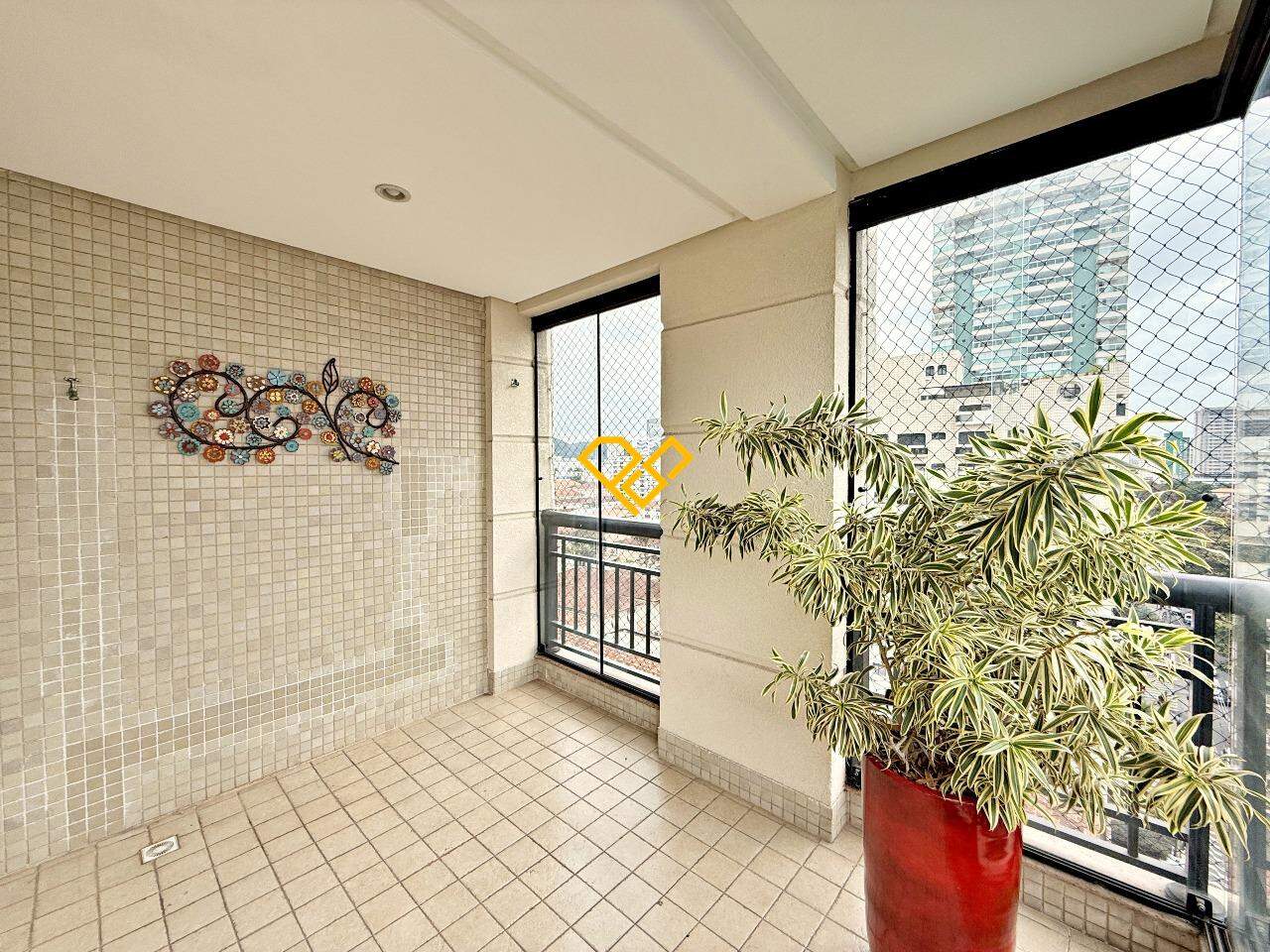 Apartamento à venda no Gonzaga: Varanda