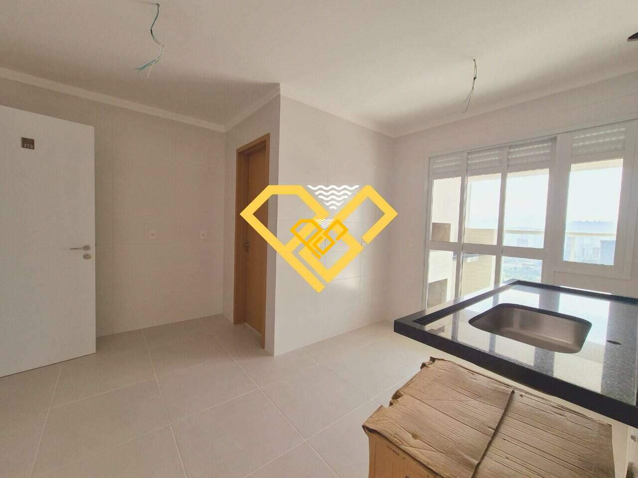 Apartamento à venda no Gonzaga: Cozinha