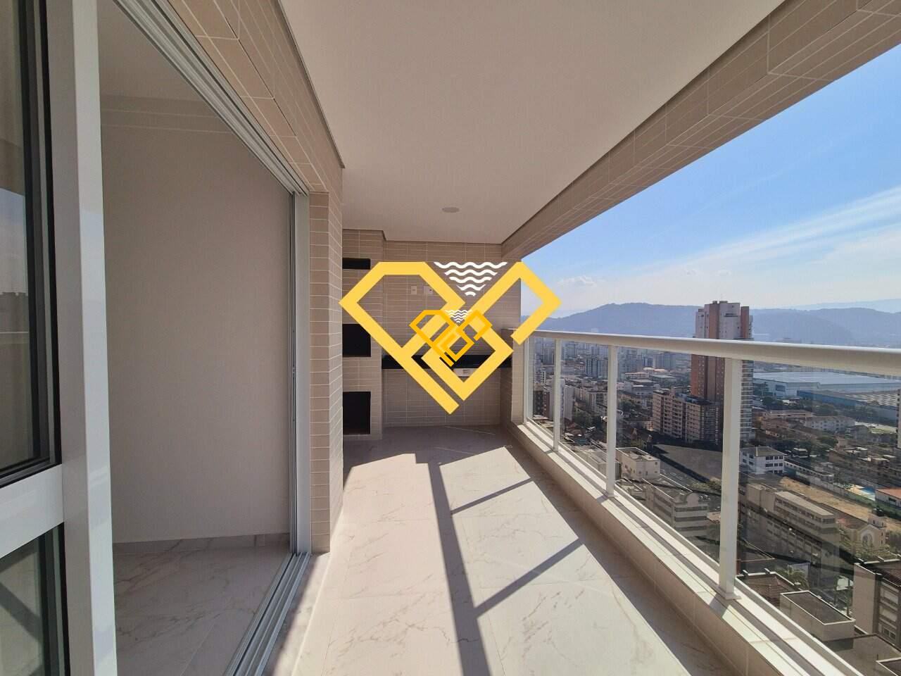 Apartamento à venda no Gonzaga: Varanda