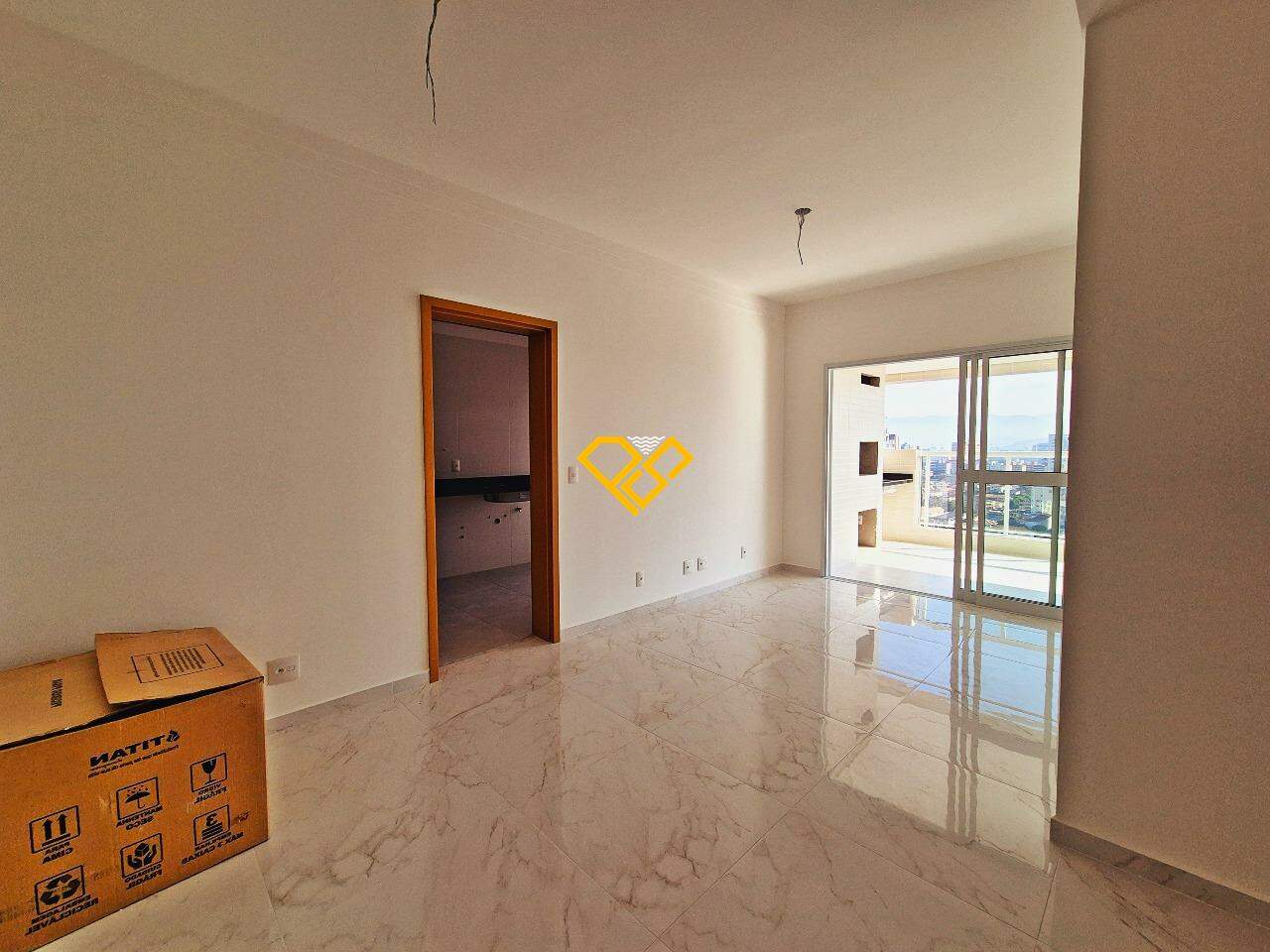 Apartamento à venda no Gonzaga: sala