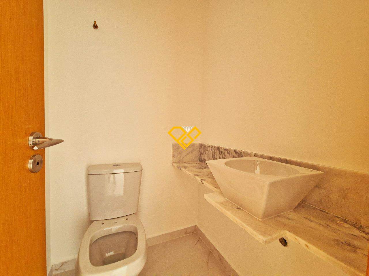 Apartamento à venda no Gonzaga: lavabo