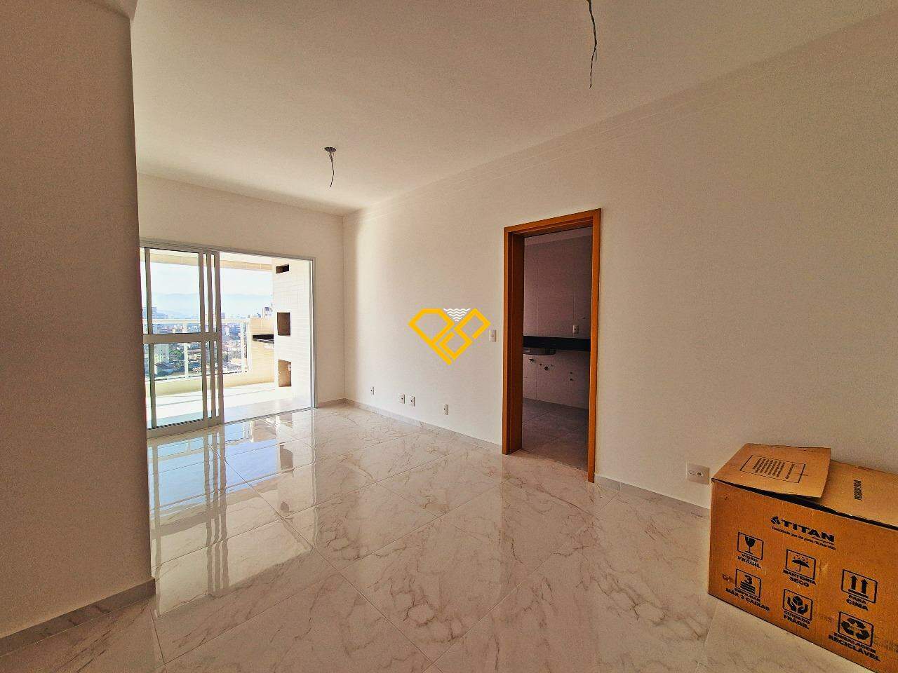 Apartamento à venda no Gonzaga: sala