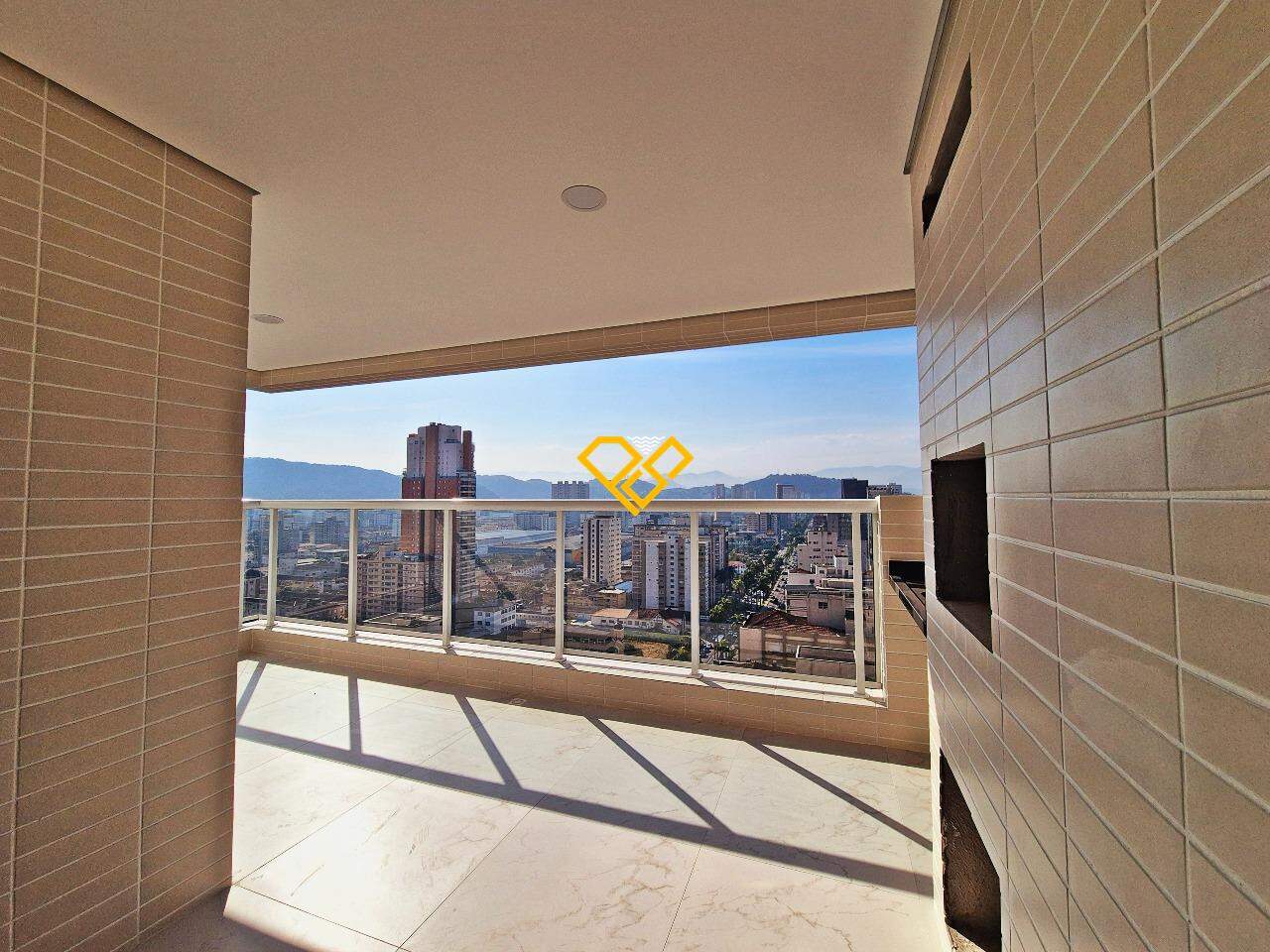 Apartamento à venda no Gonzaga: varanda social