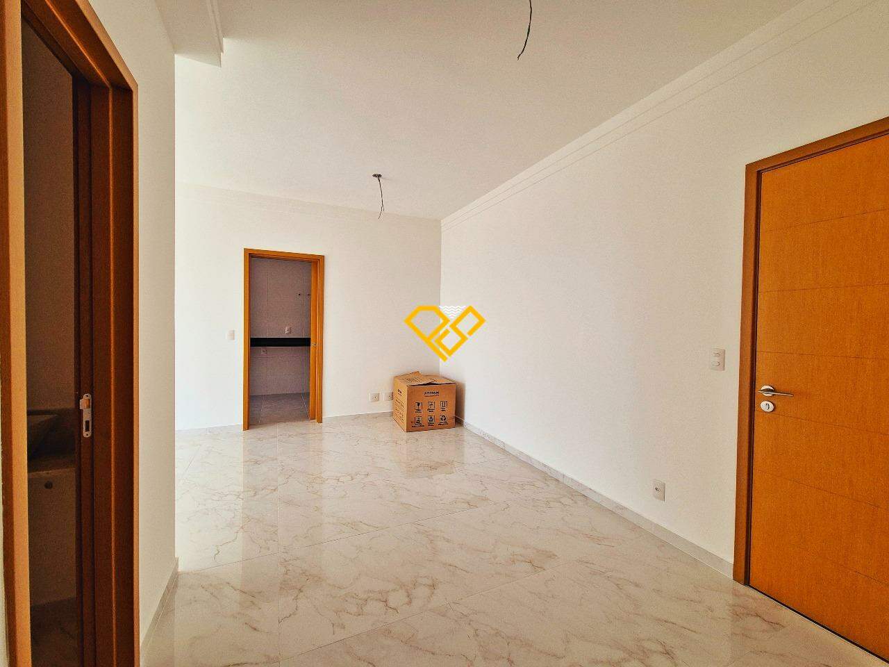 Apartamento à venda no Gonzaga: sala