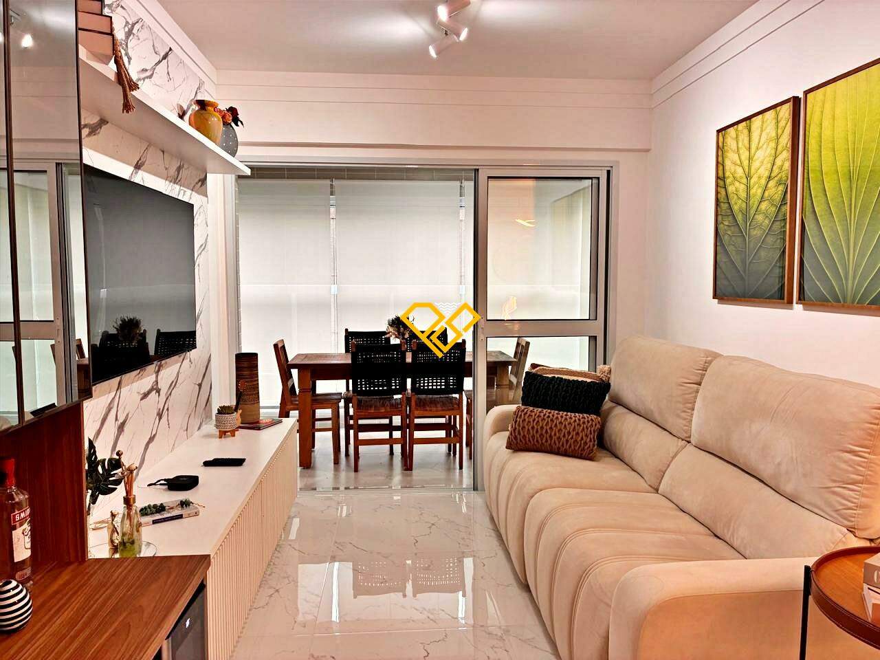 Apartamento à venda no Gonzaga: Sala